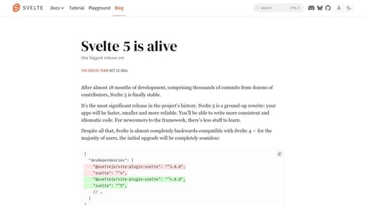 Svelte 5