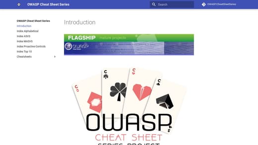 OWASP Cheat Sheets